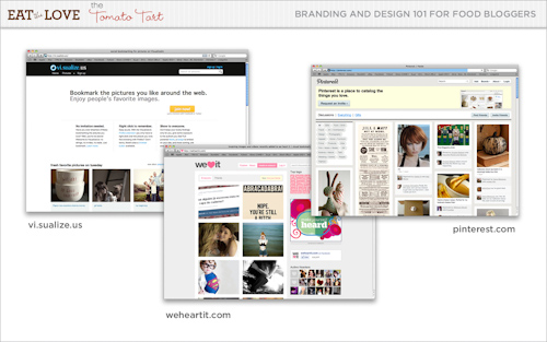 image sites like weheartit. If you are using visual bookmarking sites like vi.sualize.us, weheartit.com 