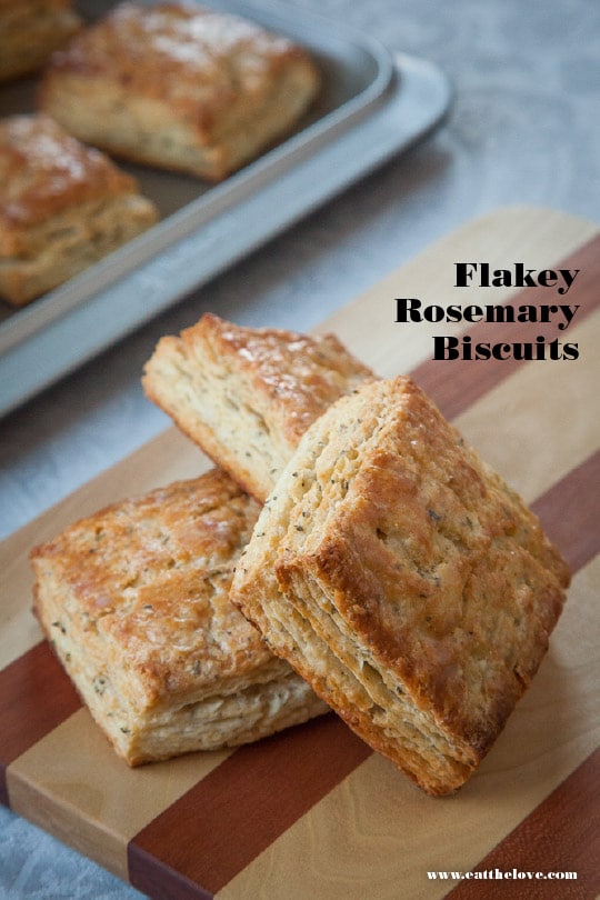 Sponsored Post: Flakey Rosemary Biscuits