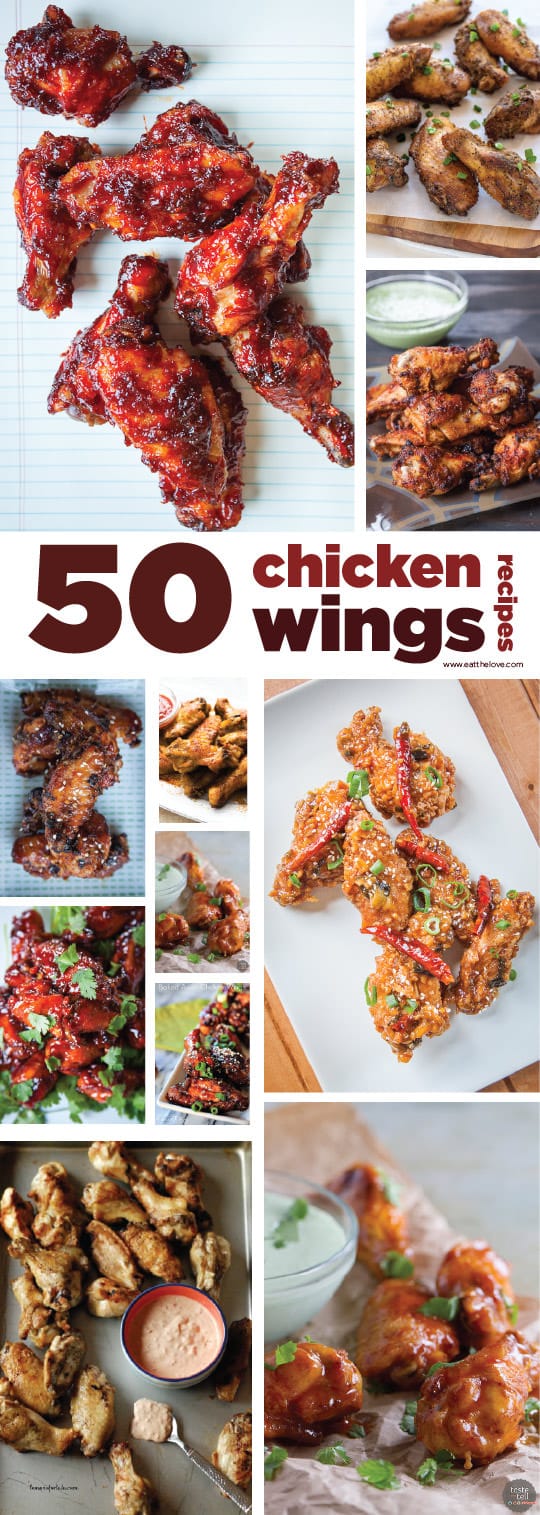 50 Chicken Wings Recipes (A Roundup!)
