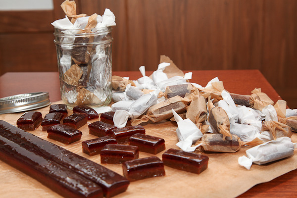 Blood Orange Caramels