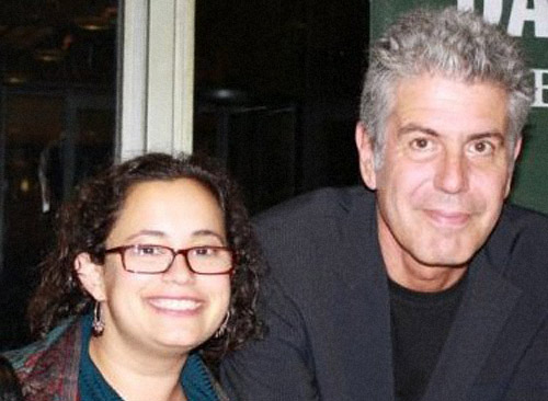 Annelies and Anthony Bourdain