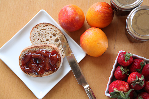 Blood Orange Strawberry Marmalade