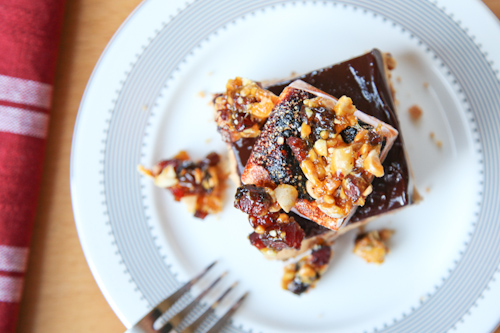 Peanut Butter S'more with Toasted Strawberry Marshmallows and Bacon Peanut Brittle jpg