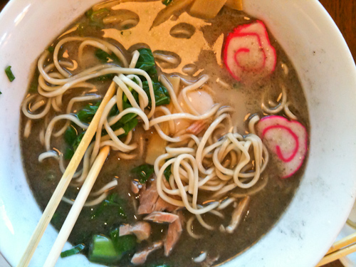 The Hapa Ramen at Star Noodle. Rumor has it, it was inspired by a visit to Momofuku NYC. jpg
