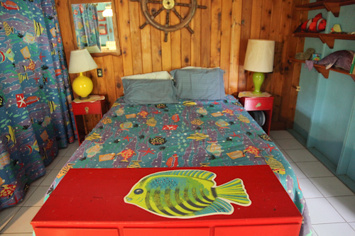 Our eco-tourism friendly BnB was extremely brightly colored. jpg