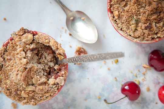 Rhubarb-Cherry-Apple-Strawberry-Spring-Nutty-Crumble-Gluten-Free-Eat-The-Love-Irvin-Lin-5