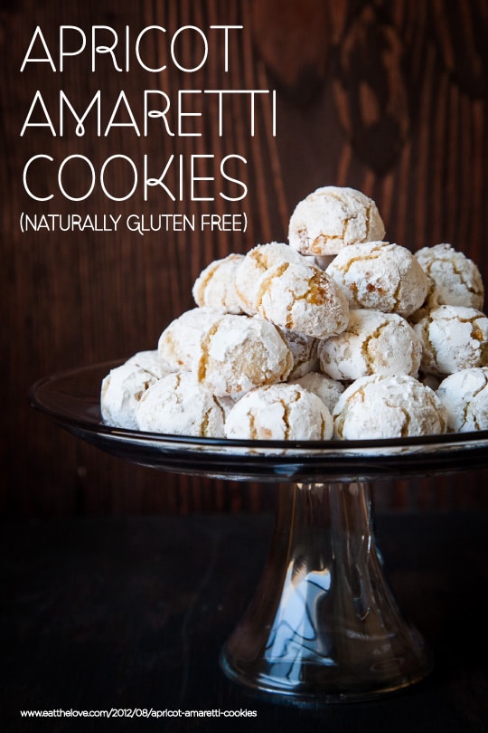 Apricot Amaretti Cookies (naturally gluten free) by Irvin Lin of Eat the Love