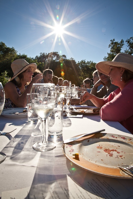 Outstanding In The Field, Baia Nicchia in Sunol, California, 2012