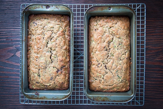 Spiced Chocolate Chunk Zucchini Bread with Pistachios by Irvin Lin of Eat the Love