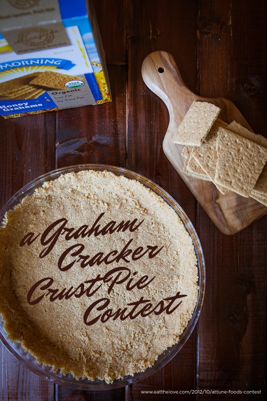Teaming up with Attune Foods for a Graham Cracker Crust Pie Contest, photo by Irvin Lin of Eat the Love