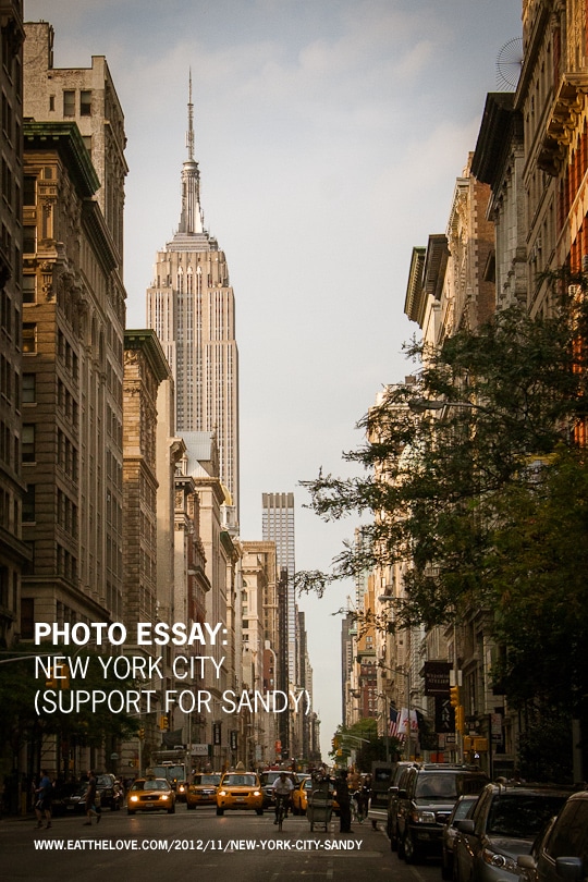 Photo Essay: New York City (Support for Sandy) by Irvin Lin of Eat the Love
