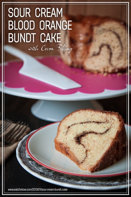 Blueberry Orange Bundt Cake - Grandbaby Cakes