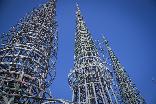 Watts Towers. Photo by Irvin Lin of Eat the Love. www.eatthelove.com