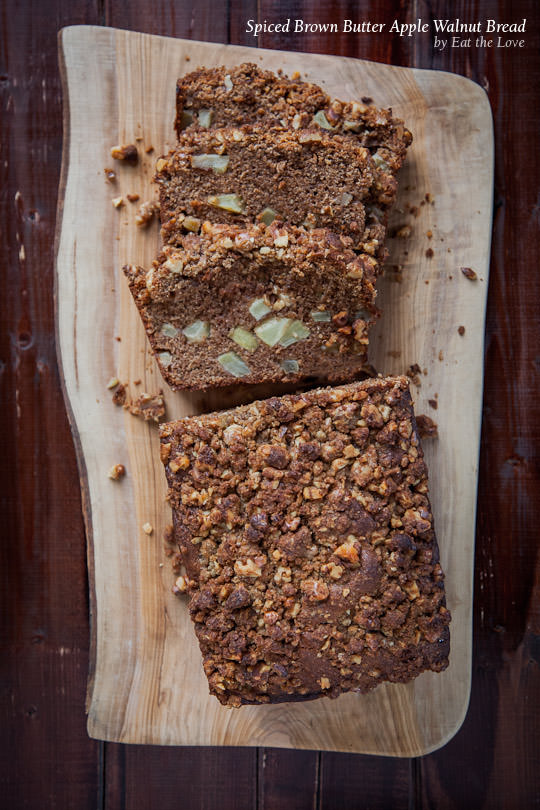 Apple Bread with Walnuts by Irvin Lin of Eat the Love | www.eatthelove.com
