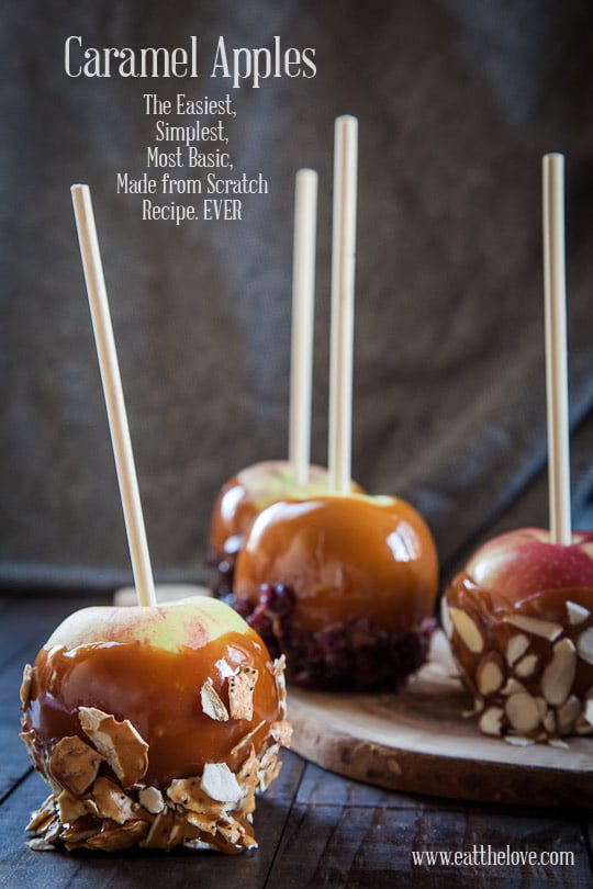 Caramel Apple Recipe by Irvin Lin of Eat the Love | www.eatthelove.com