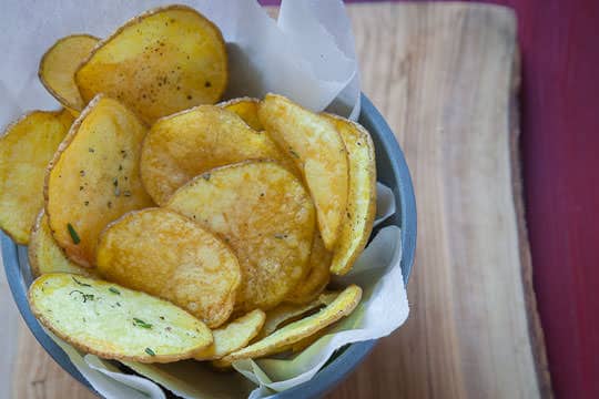 How to Make Potato Chips, Homemade Potato Chips