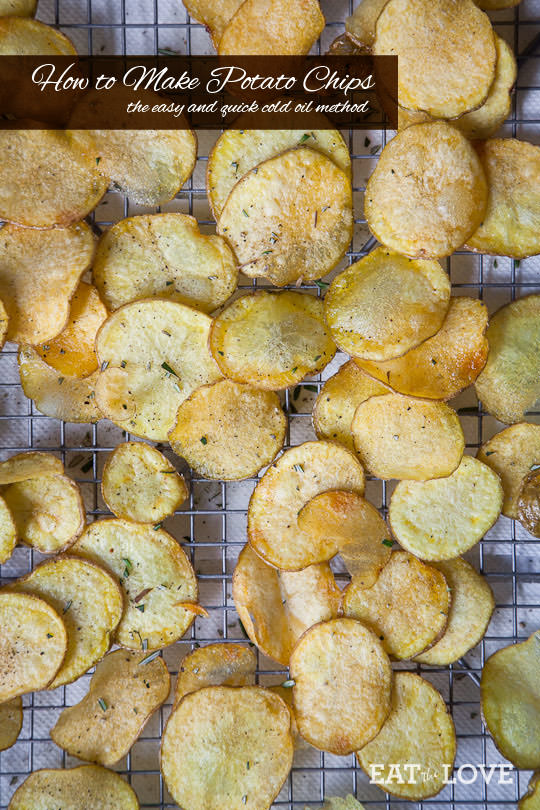 How to Make Potato Chips, Homemade Potato Chips