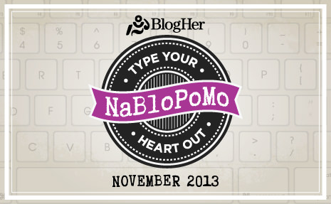 NaBloPoMo Logo