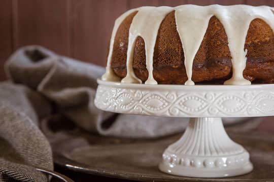 Pumpkin Bundt Cake with Brown Butter and Bay Leaf. By Irvin Lin of Eat the Love. | www.eatthelove.com | #pumpkin #bundtcake #cake #thankgiving