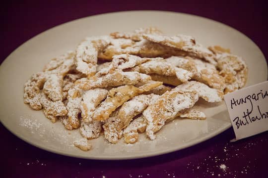 Cardamom coffee crisps and persimmon pfeffernusse. Photo by Irvin Lin of Eat the Love. www.eatthelove.com