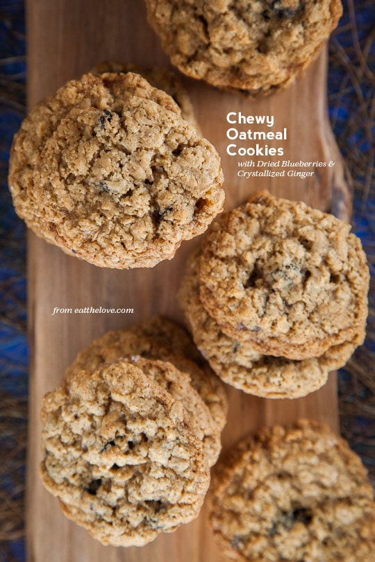 Chewy Oatmeal Cookies by Irvin Lin of Eat the Love. www.eatthelove.com