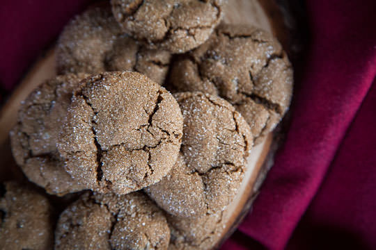 Gluten Free Ginger Snaps. Photo and Recipe by Irvin Lin of Eat the Love. www.eatthelove.com