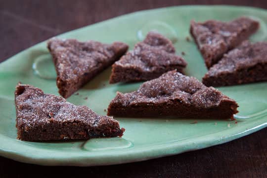 Chocolate Shortbread, Aztec Style. Recipe and Photo by Irvin Lin of Eat the Love. www.eatthelove.com
