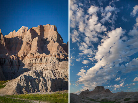 Badlands National Park in South Dakota. Photo by Irvin Lin of Eat the Love. www.eatthelove.com