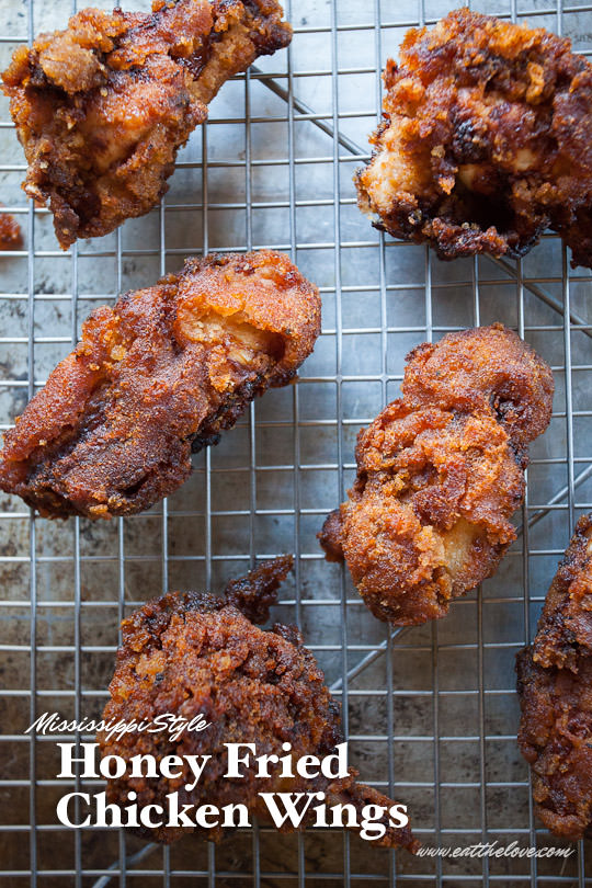 Honey Fried Chicken. Recipe and photo by Irvin Lin of Eat the Love. www.eatthelove.com