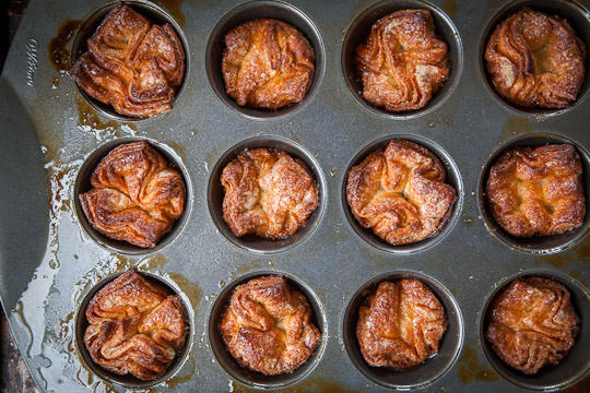 Kouign Amann in a pan. Photo and recipe by Irvin Lin of Eat the Love. www.eatthelove.com