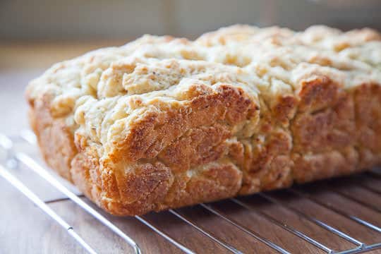 Beer Bread Recipe with Rosemary and Cheese. Photo and recipe by Irvin Lin of Eat the Love.