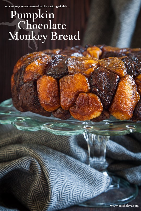 Pumpkin Chocolate Monkey Bread. Recipe and photo by Irvin Lin of Eat the Love.