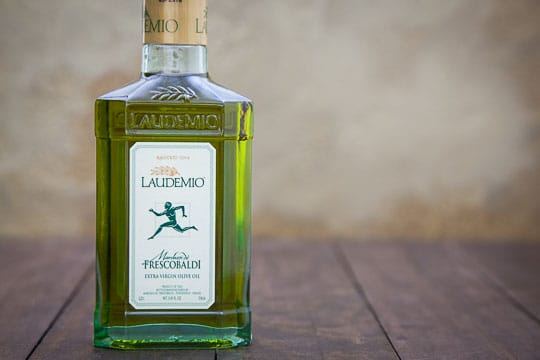 Frescobaldi Laudemio First Pressing Extra Virgin Olive Oil. Photo by Irvin Lin of Eat the Love.