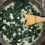 Creamed Kale. Recipe and photo by Irvin Lin of Eat the Love.