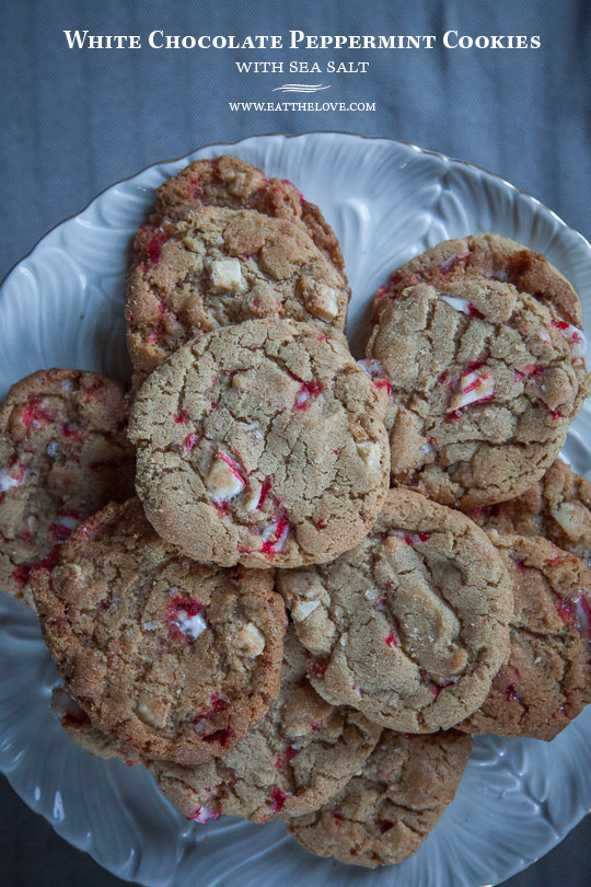 White Chocolate Peppermint Cookies by Irvin Lin of Eat the Love.