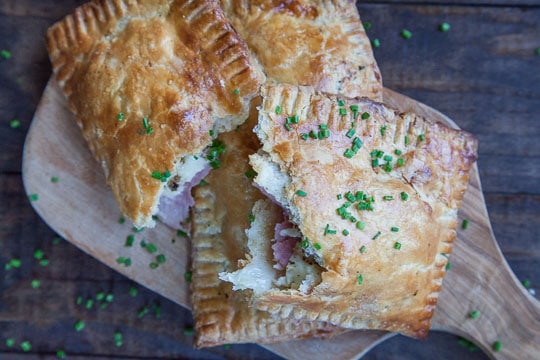 Ham and Cheese Hand Pie Recipe. Photo and recipe by Irvin Lin of Eat the Love.