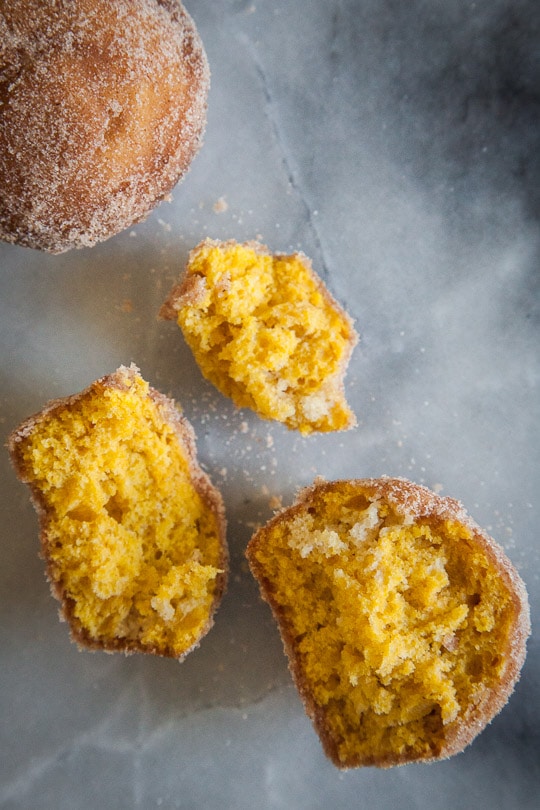 Dirt Bomb Muffins - Pumpkin Spice Version. Recipe and photo by Irvin Lin of Eat the Love.