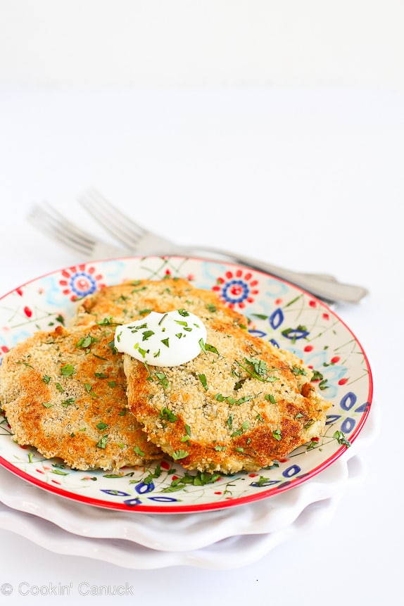 Cheesy Chile Mashed Potato Patties