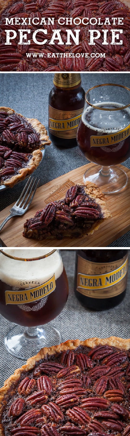 Mexican Chocolate Pecan Pie Recipe. Photo and recipe by Irvin Lin of Eat the Love.