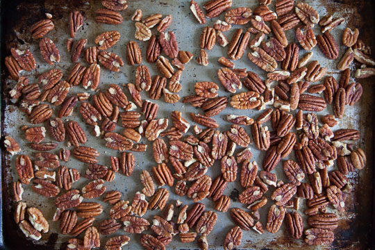 Toast the pecans first. Recipe and Photo by Irvin Lin of Eat the Love.