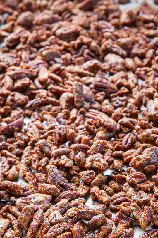 Candied Spiced Pecans Recipe. Photo and recipe by Irvin Lin of Eat the Love.