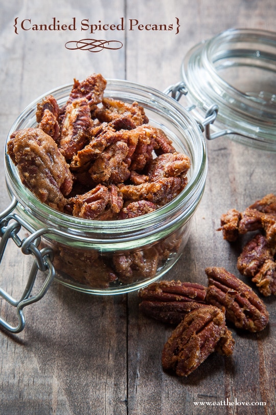 Spiced Pecans. Photo and recipe by Irvin Lin of Eat the Love.