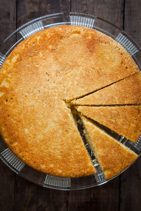 Homemade cornbread recipe by Irvin Lin of Eat the Love.