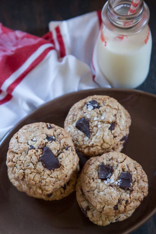 Oatmeal Chocolate Chip Cookie Recipe, the absolute best ever! Photo and recipe by Irvin Lin of Eat the Love.