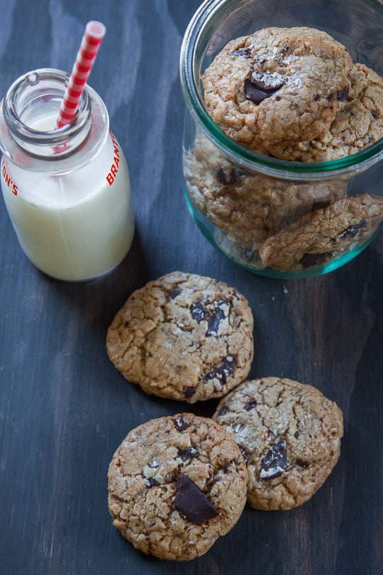 Oatmeal Chocolate Chip Cookie <- The Best EVER! Photo and recipe by Irvin Lin of Eat the Love.