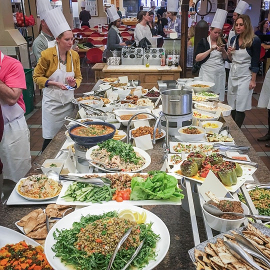 The Pulses Spread at the Culinary Institute of American in Greystone. Photo by Irvin Lin of Eat the Love.