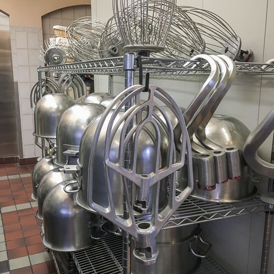 Baking Tools at the Culinary Institute of American in Greystone. Photo by Irvin Lin of Eat the Love.