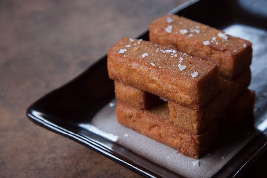 Panisse (Chickpea Fries) recipe. Photo and recipe by Irvin Lin of Eat the Love.