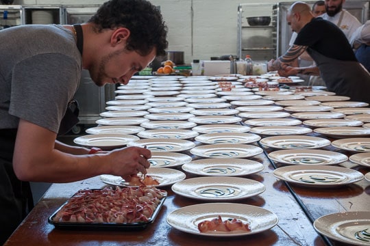 Meals on Wheels San Francisco Star Chefs and Vintners Gala 2016. Photo by A.J. Bates for Eat the Love.