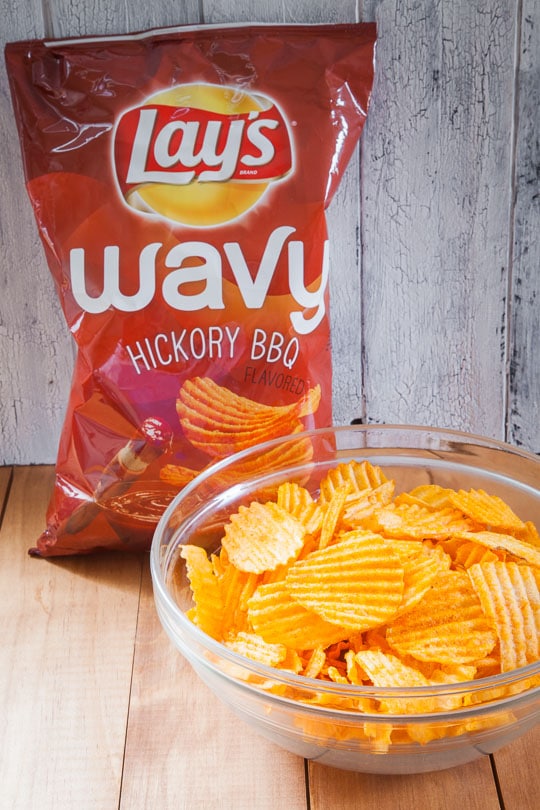 LAY's Wavy Hickory BBQ Potato Chips. Photo by Irvin Lin of Eat the Love.